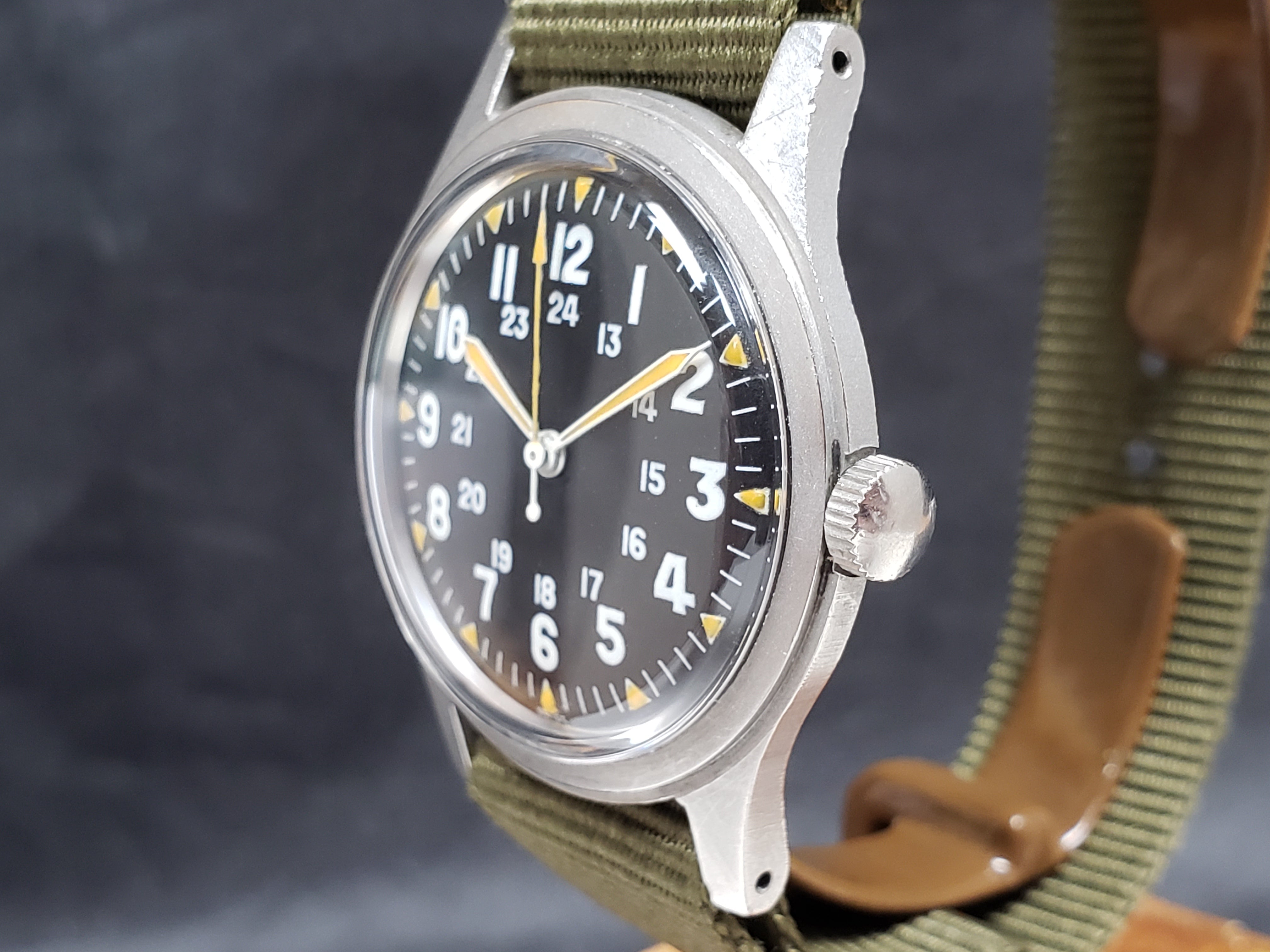 ハミルトン GG-W-113 腕時計 1969y HAMILTON ヴィンテージ - 腕時計 ...